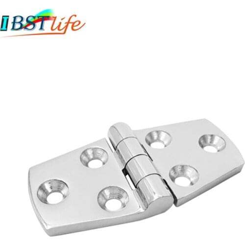 38*76mm Heavy Duty SS 316 marine grade cast Boat Caravan RV Deck Cabinet Drawer Door Strap Butt Hinge