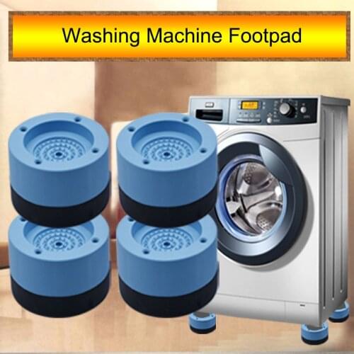4 Pcs Washing Machine Refrigerator Mute Rubber Mat Anti Vibration Anti Shock Pad SUB Sale New Hot Selling