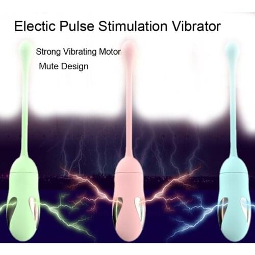 8 Speed Charging Electic Shock Pulse Kegel Ball Nipple Clitoris Pulse Stimulator Vibrator Vagina Massager for Women Sex Vibrator