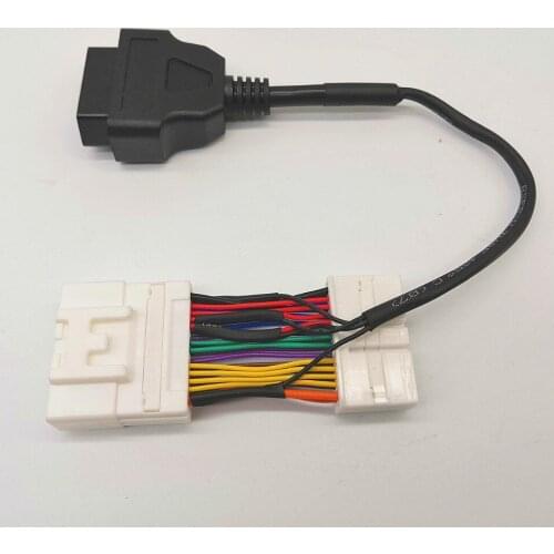 Free shipping 26 pin male female connector Tesla model3 OBD II diagnostic harness electronic cable of new energy vehicle CNH-TM3