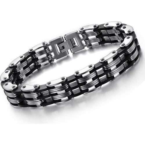 New Arrival 2020 SALE New Arrivals Titanium Steel Jewelry Wholesale Mens Stainless Steel Bracelet Men Accessories Jewellery