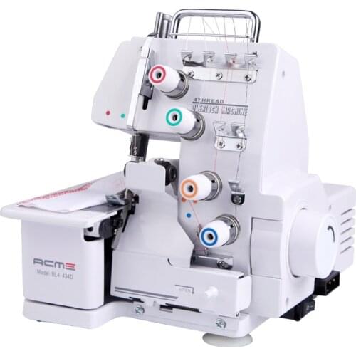 Domestic Serger/Overlock Sewing Machine Three/ Four Thread Sew,With Foot Pedal&Adaptor&Lamp,Great Quality