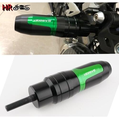 For KAWASAKI Versys650 Versys1000 Versys 650 1000 High Quality Motorcycle CNC Frame Crash Pads Exhaust Sliders Crash Protector