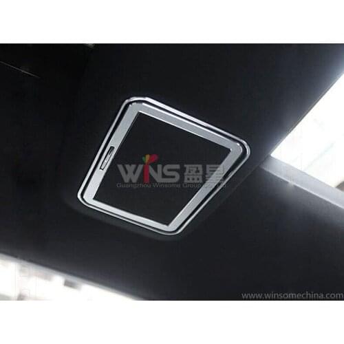 For Mercedes Benz E Class Rear Consmetic Mirror Panel Decorative Sequins 3D Sticker Interior Mouldings Car Styling Accessories