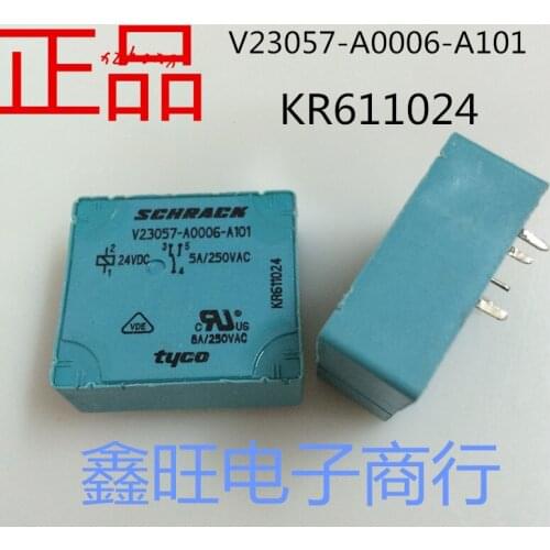 Electric Relay V23057-A0006-A101-24VDC KR611024 5A