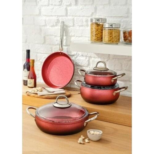 Emsan Milet Tile Gradient 7 Piece Casserole Set FREE SHİPPİNG