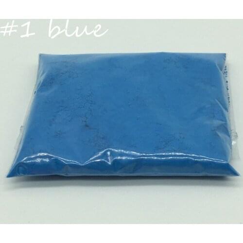 10gr free shipping Blue Color Fluorescent Powder phosphor Pigment for Paint, Neon powder Nail Art Polish,not glow powder