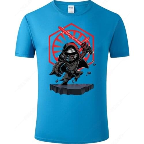 2021 New Fashion Star Wars T shirt Men Women Summer Cotton Short Sleeves Print T-shirt Harajuku Tee male Tops Clothing J64