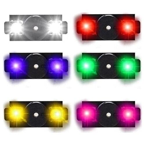 HGLRC Super Mini 1.38g WS2812 Colorful LED with 5V Active Alarm Buzzer Support Cleanflight Betaflight F4 F7