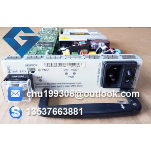 HUAWEI PAIB,DC+AC double power module for MA5616 DSLAM,AC+DC power supply