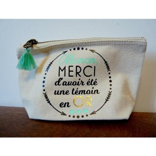 Customize wedding kit bride to be Make up Bag bachelorette favor kit bags witness gift Thank you kit recovery survival kit bag