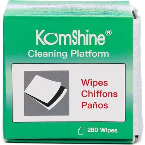 Komshine FOCP GREEN SC,FC,ST,LC Fiber Optic Connector Adaptor 1000+ Fiber Optic Cleanings platform Cube Cleaning 280 Wipes