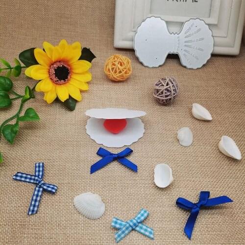 65*103mm shell Metal Cutting Dies for card DIY Scrapbooking stencil Paper Craft Album template Dies