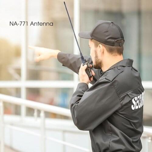 NA-771 SMA-M Male Flexible Antenna VHF/UHF 144/430MHz For TF-UV985 For BAOFENG VX-5R VX-6R Etc Two Way Radio Walkie Talkie