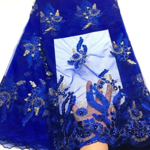 2020 Latest French Laces Fabrics High Quality Tulle African Laces Fabric For Wedding Nigerian Tulle Lace Material M2989