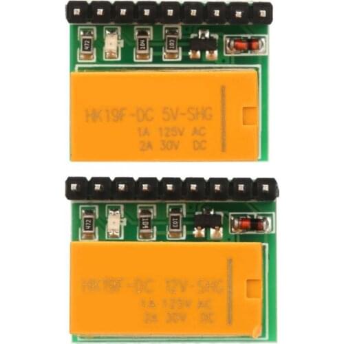 DC 5V/10V DR21A01 Single Channel DPDT Signal Relay Module Polarity Reversal Switch Board frequency generator