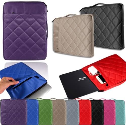 Portable Laptop Bag for Acer Swift 3/5/7/TravelMate P2/P4/P6/B1/X3/X5 11.6" 13.3" 14" 15.6" Waterproof Notebook Solid Color Bag