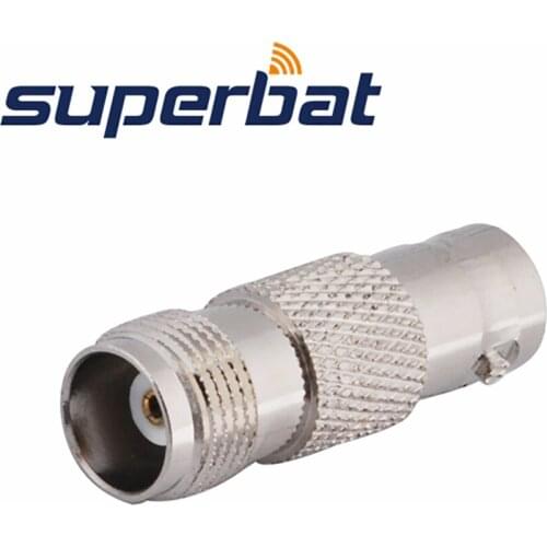 Superbat BNC High Lift 3.5MM Pump Audio & Video Jack to TNC Female Coax Straight RF Adapter Connector for WIFI