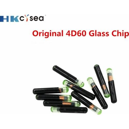 HKCYSEA High Quality Transponder 4D60 T32 Original Chip Glass ID 4D60 for Ford Connect Fiesta Ka for Mondeo Blank Car Key Chip