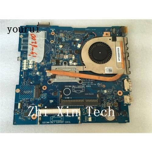 Yourui For Dell Inspiron 5559 Laptop Motherboard with Processor i5-6200u DDR3 CN-0VYVP1 0VYVP1 VYVP1 AAL15 LA-D071P Test work