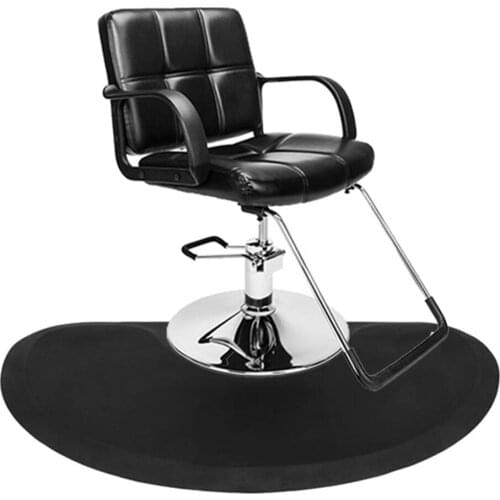 1/2' Thick Anti-Fatigue Floor Mat Barber Salon Scissor Beauty Equipment Black