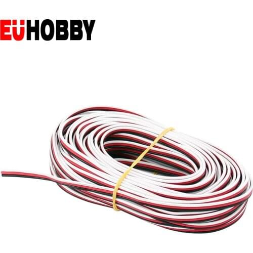 3 way Flexible cable wire line 26AWG servo extension cable lead servo extension cable Wire Wiring Connector 1 meter 3.28 feet