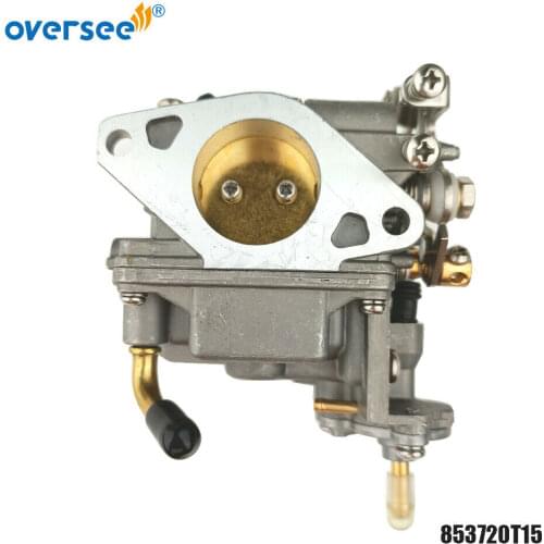 853720T15 Carburetor For Mercury Mariner Outboard Motor 4-stroke 15HP 853720T21 8M0109535