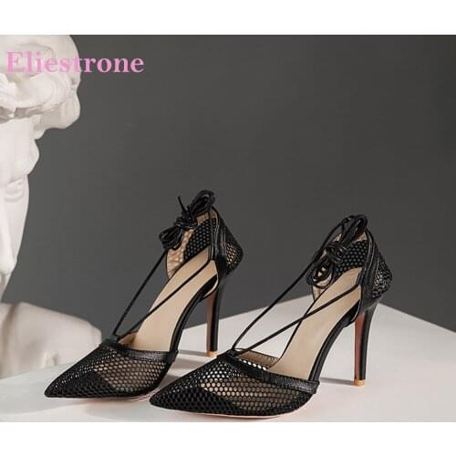 2021 Summer New Fashion Med White Black Women Casual Sandals High Thin Heels Lady Shoes Plus Big Small Size 12 30 43 46 47