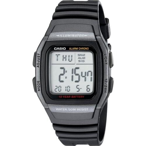 Casio W96H 1BV Classic Sport Digital 100% original official certified, mens top brand luxury quartz watch Waterproof, quartz