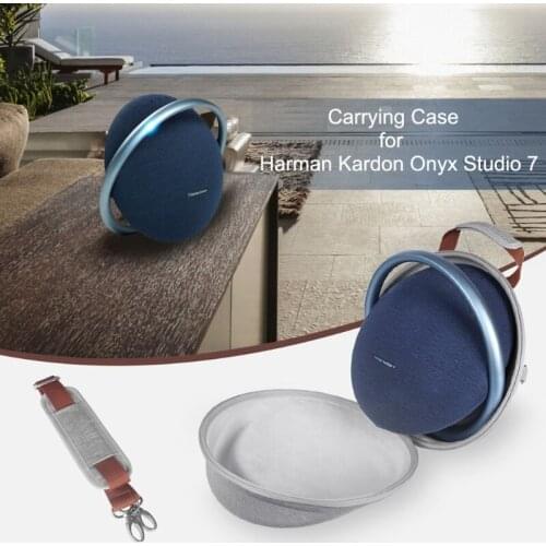 Carry Case Compatible withHarman Kardon ONYX 7 Wireless Speaker Shell Protective Case Cover Loudspeaker Protect Bag