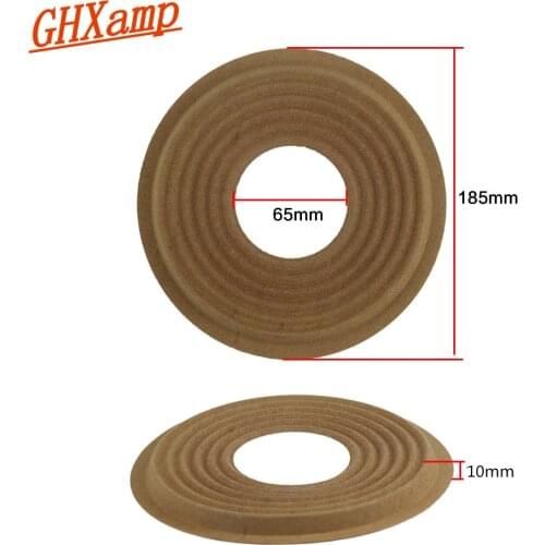 Ghxamp 185MM Spider Spring Pad Woofer Subwoofer Speaker Bullet Wave Shrapnel Speaker Repair Accessories Diy Inside 65MM 2pcs