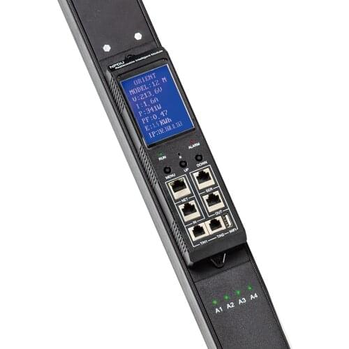 380V 415V C13 16 port ethernet network meter control monitored intelligent 125Amp PDU for AntMiner s9 bitcoin mining