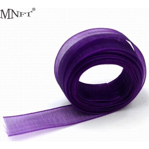 MNFT 4M Polyester Ribbon For Caddis May Fly Insect Wing Tying Material Fly Tying Chenille Yarns