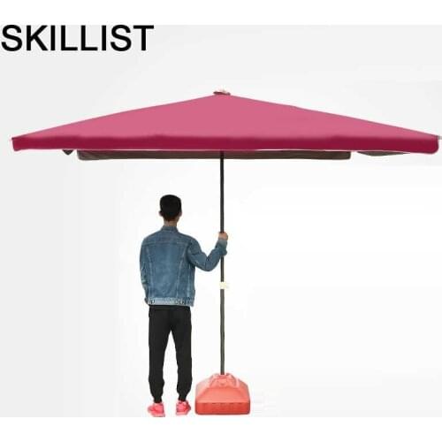 Outdoor Cover Ombrelle Mariage Mobilya Ogrodowy Mobili Da Giardino Patio Parasol Mueble De Jardin Garden Furniture Umbrella Set