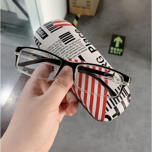 2021 New Square Glasses Transparent Frame Women Reading Glasses Men Presbyopia Hyperopia Eyeglasses +1.0+1.5+2.0+2.5+3.0+3.5+4.0