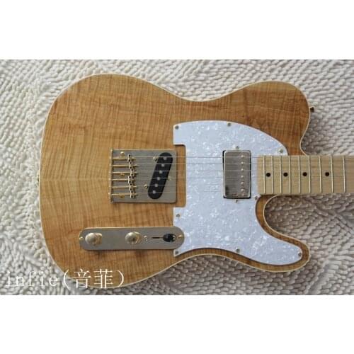 Wholesale new style guitar standard electric guitar with Golden yellow Golden accessories @8