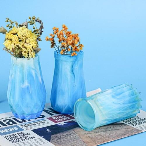 Vase Silicone Mold DIY Crafts Portable Casting Tool Epoxy Flowerpot Mould Home Decor