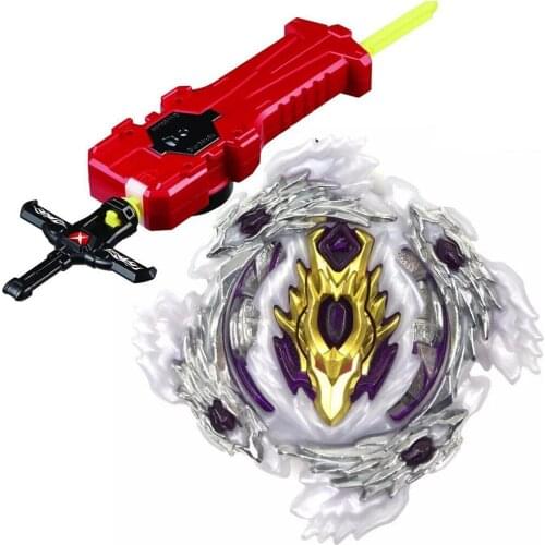 Spinning Top BURST B-110 Starter Bloody Longinus.13.Jl With Sword Launcher Factory Supply Toys Children Gift