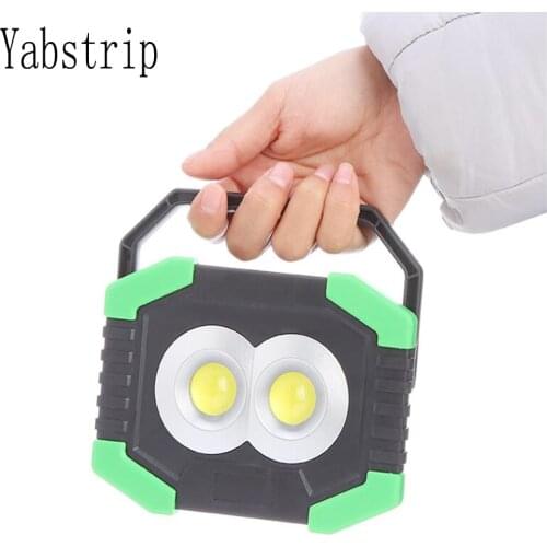 Led Portable Spotlight Outdoor searchlight Work Light Lamp For Hunting Camping COB led Flashlight