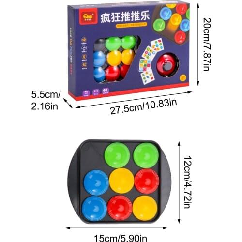 Funny Pushing Table Games Thinking Ability Train Education Toy