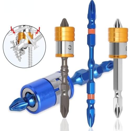 1 set 1/4" Hex Shank Fits Magnetic PH2 S2 K5 Long Reach Electric ARC Screwdriver Bits Exactness Single Phillips Cross Head Tool