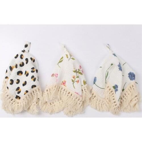 24BE Baby Facecloth Soother Towel Handkerchief Cotton Burp Cloth Soft Gauze Washcloth