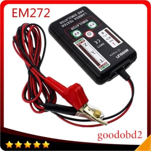 Car Fuel Pressure Tester EM272 Injector Tester Fuel Injector 4 Pluse Modes Tester Powerful Fuel Pump System Diagnostics Analyzer