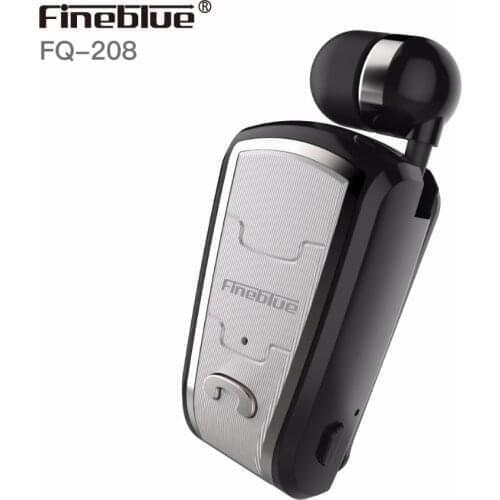 Fineblue FQ-208 Wireless Headphone Bluetooth retractable Earbuds Headset Earphones With Microphone For iPhone Xiaomi Phone