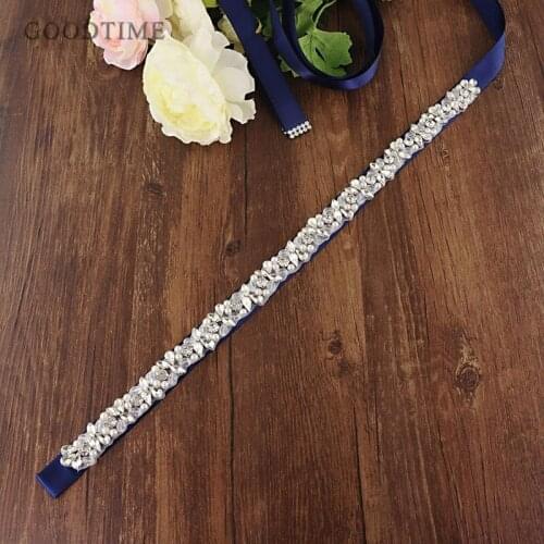 Noble Women Belt Wedding Sash Belt Crystal Belt Handmade Beaded Silver Diamond Belt Wedding Rhinestone Belt For Girl Dress Up