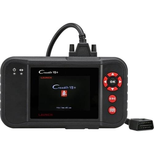 DHL shipping Auto Code Reader Launch X431 Creader VII+ Creader VII Plus Update Via Offical Website OBDII Scanner Same as CRP123