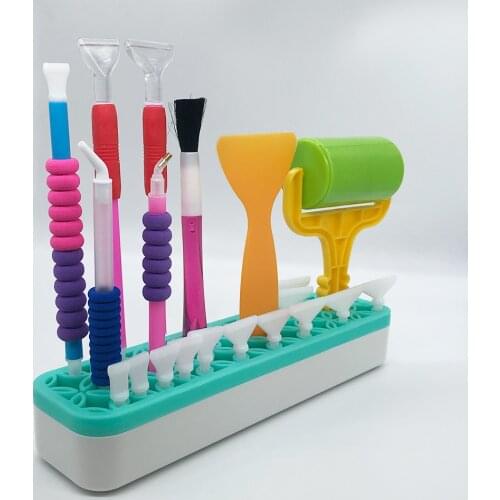 DIY 5D Diamond Painting Point Drill Pen Replacement Tip Storage Silicone Diamond Painting Roller Holder Emboridery Accessories