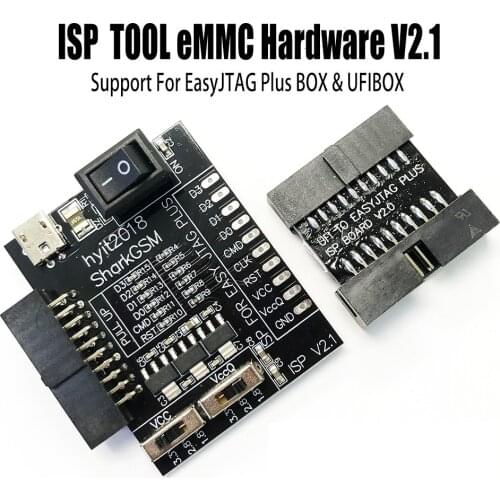 ISP TOOL eMMC Hardware V2.1 Support For Easy JTAG plus UFI BOX