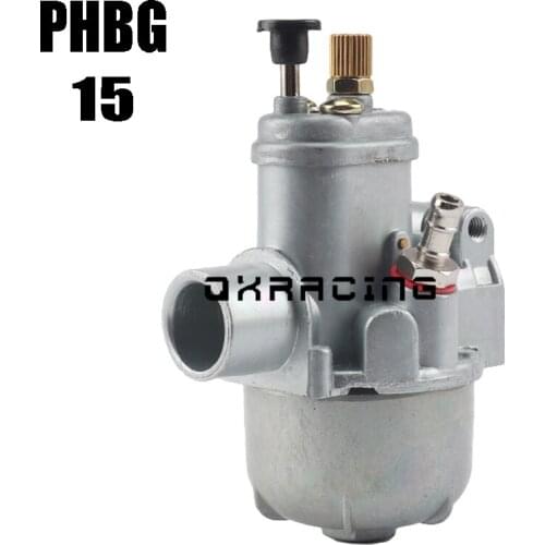 Moped 15mm Bing Style motoecycle Carburetor for puch Maxi Sport Luxe Newport E50 Murray