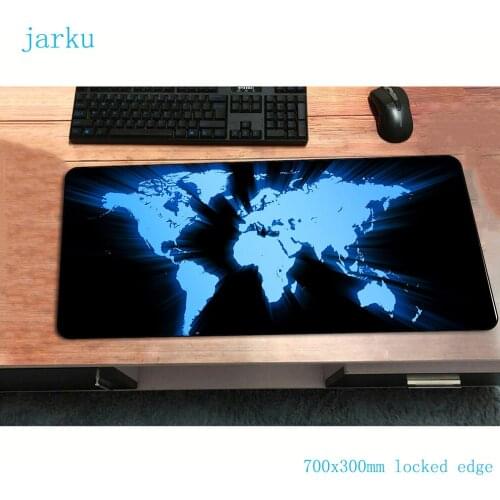 Map of the world mouse pad best 700x300mm gaming mousepad gamer mouse mat pads keyboard computer padmouse laptop play mats
